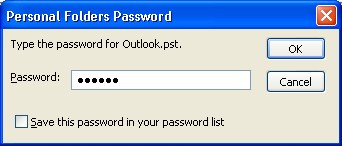 Enter Outlook password if needed